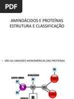 Aminoacidos e Proteinas