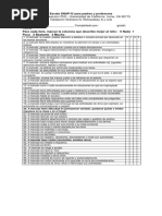 Escala Snap Iv | PDF