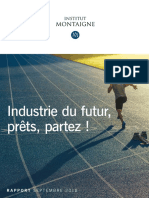 Industrie Du Futur - Prêts, Partez - Rapport Sept. 2018 - Institut Montaigne-BCG