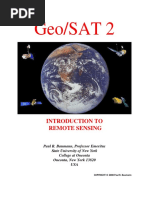 Geo/SAT 2: Introduction To Remote Sensing