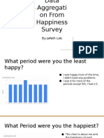 data aggregation from happiness survey