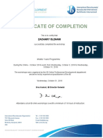 Myp Certificate