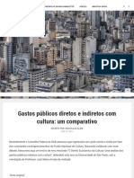 Gastos Públicos Diretos e Indiretos Com Cultura_ Um Comparativo - IDEA
