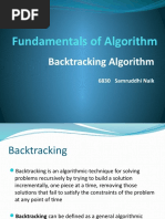 Fundamentals of Algorithm