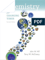 Pearson Chemistry For Changing Times 14th Edition 0321972023