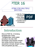 Accounting For Multiple Entities