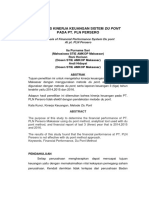 Analisis Kinerja Keuangan Sistem Du Pont PDF