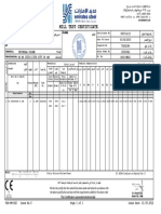 Mill Test Certificate: Customer Name/Address Stamp