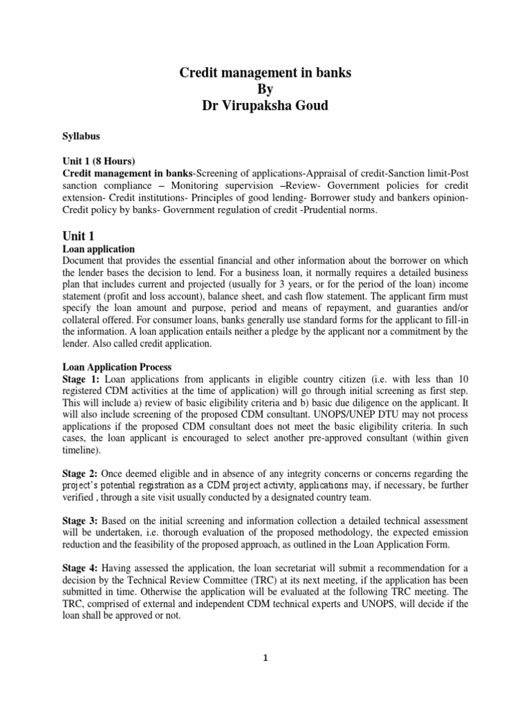 Strategic Credit Management Introduction Banks Loans Free 30 Day Trial Scribd