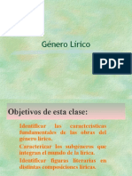 Genero Lírico y Figuras Literarias