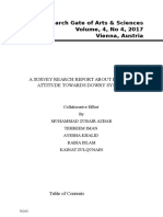 Parents' Attitudes Towards the Dowry System: A Survey Research Report