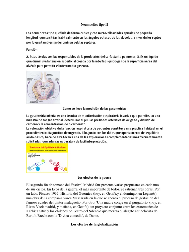 Neumocitos Tipo II | PDF | Inmunoglobulina G | Anticuerpo