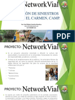 1.- Networkvial ¡Más cultura vial para Todos! Campaña para  EL Carmen, Campeche 2019