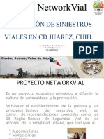 3.- Networkvial ¡Más cultura vial para Todos! Campaña para Ciudad Juárez, Chihuahua 2019