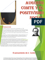 Augusto Comte y El Positivismo