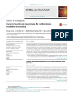 Caracterizaci N de Las Pymes de Confecciones en Neiva Co - 2017 - Suma de Negoc PDF