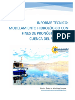 Modelo Hidrologico Rio Coata