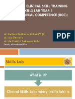 Overview Clinical Skill Training-Basic Clinical Competence-Santosa B-Liza D-Ide Pustaka S-2014