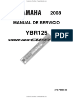 Manual de Servicio Yamaha Ybr 125 2008