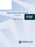 Space Claim 2007 Users Guide