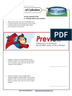 Calculating Volumes of Cylinders