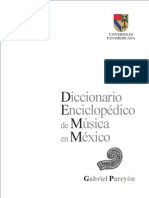 PAREYÓN, G. - Diccionario Enciclopédico de Música en México. Tomo I