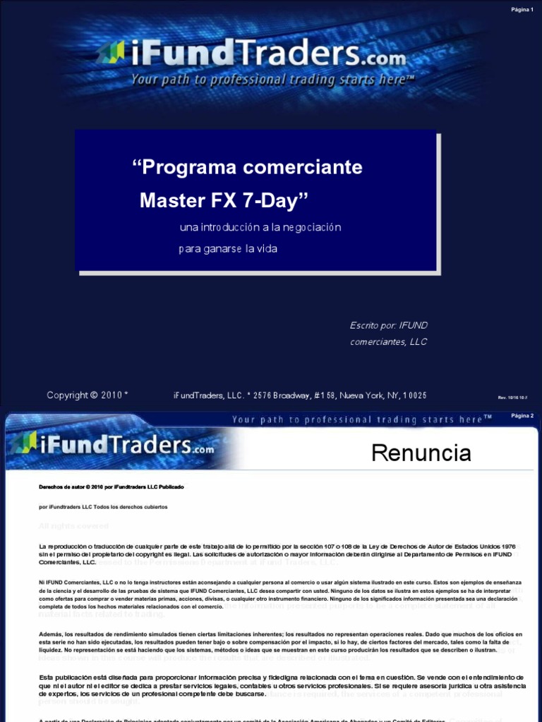 7 Dias Master Trading Oliver Velez.en.Es Mercado de