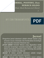 Jurnal, Posting, Dan Neraca Saldo