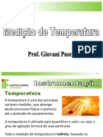 Instrumentação Parte 5 Temperatura