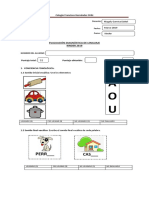 Evaluacion Diagnóstica Lenguaje 2019