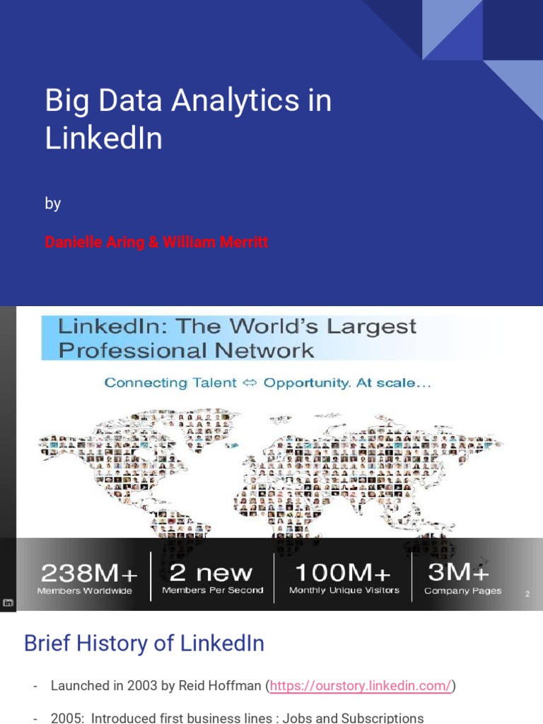 Big Data Analytics in Linkedin: Danielle Aring & William Merritt | PDF ...