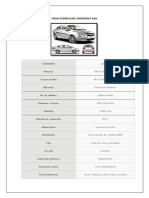 Fichas Tecnicas de Vehiculos PDF