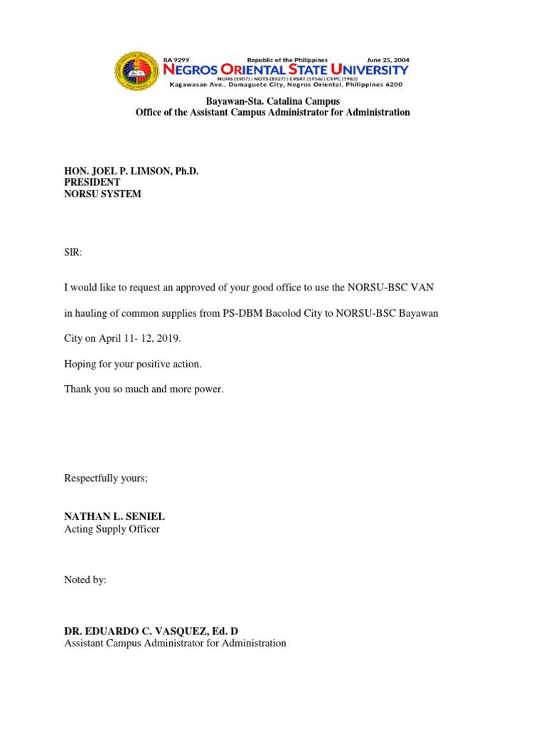 Request Van | PDF | Wellness