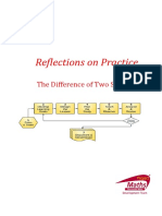 Reflections On Practice: The Difference of Two Squares