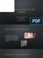 Anomalias Dentales de Forma