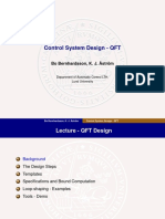 Control System Design - QFT: Bo Bernhardsson, K. J. Åström