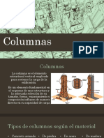 Columnas, Cadenas y Piso