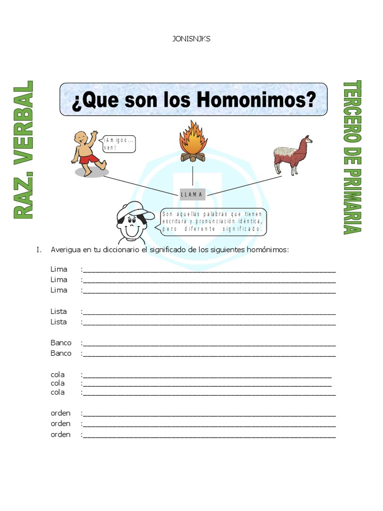 Ficha Asociacion De Palabras Ejemplos Para Cuarto De Primaria