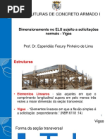 10 - Dimensionamento No ELU Sujeito a Solicitações Normais(Vigas)