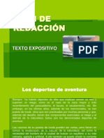 Plan de Redacción Texto Expositivo - Ejemplo