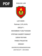 English Law Moodcourt 2