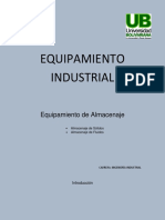 Trabajo de Equipamiento Industrial