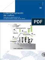 KC de Cultivos FAO