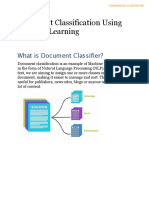 Document Classification Using Machine Learning: What Is Document Classifier?