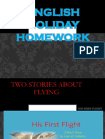English Holiday Homework: Made by Chetan X - C 15