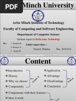 Arba Minch University: Arba Minch Institute of Technology Faculty of Computing and Software Engineering