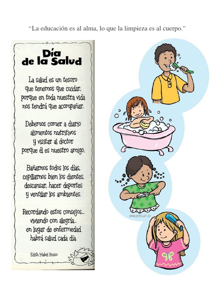 La Educacion Es Al Alma Lo Que La Limpieza Es Al Cuerpo
