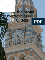 The This Pointer Programming in C++ Fall 2008: Dr. David A. Gaitros Dgaitros@admin - Fsu.edu