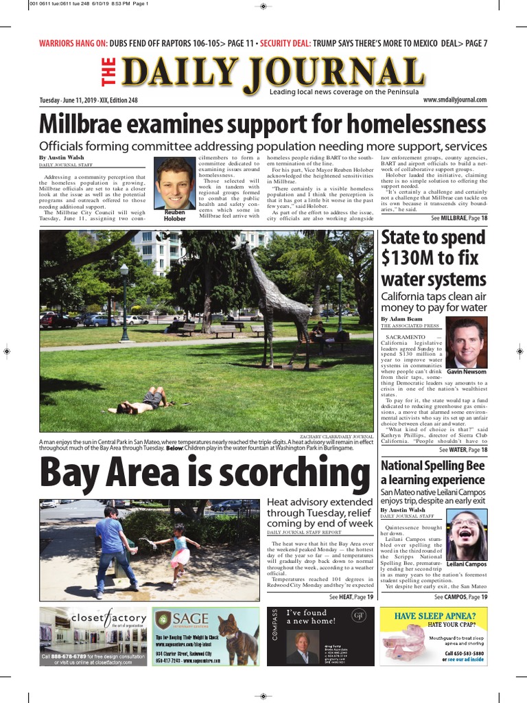oz 通常盤2タイトルセット San Mateo Daily Journal 06-11-19 Edition | PDF | Dental