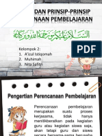 Fungsi Dan Prinsip-Prinsip Perencanaan Pembelajaran